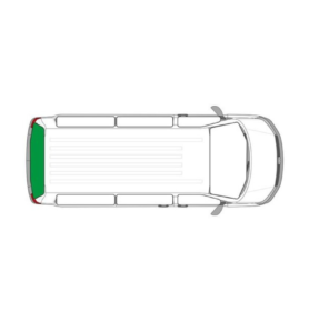 IDEATERMICA Vnitřní termoclony pro Renault Trafic 2001 – 2006 s komfortním obložením KR + DR - druhá jakost Varianta: Zadní okno - Výklopné dveře se zadním stěračem