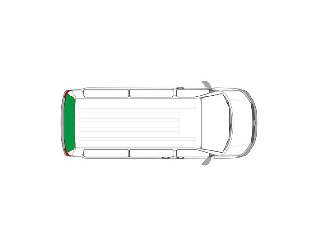 IDEATERMICA Vnitřní termoclony pro Renault Trafic 2001 – 2006 s komfortním obložením KR + DR - druhá jakost Varianta: Zadní okno - Křídlové dveře