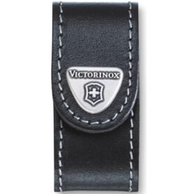 VICTORINOX pouzdro kožené FLASH na opasek ČERNÉ