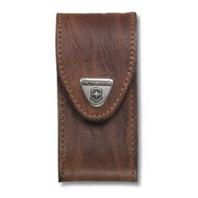 VICTORINOX pouzdro kožené na nůž 91mm 5-8 čtvercové HNĚDÉ