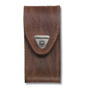 VICTORINOX pouzdro kožené na nůž 91mm 5-8 čtvercové HNĚDÉ