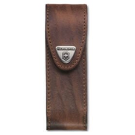 VICTORINOX pouzdro kožené na nůž 111mm 4-6 HNĚDÉ