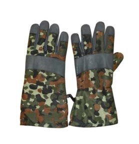 Rukavice prstové FLECKTARN kožené dlaně vel. 11