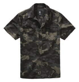 Košile ROADSTAR krátký rukáv DARK CAMO vel. XL