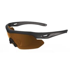 SWISS EYE brýle lehké střelecké Nighthawk PRO LASER sklo HNĚDÉ