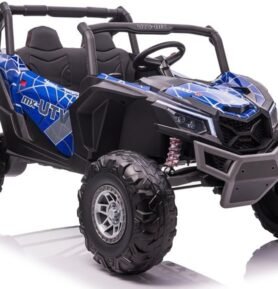 HračkyZaDobréKačky Elektrická čtyřkolka Buggy UTV-MX lakovaná modrá