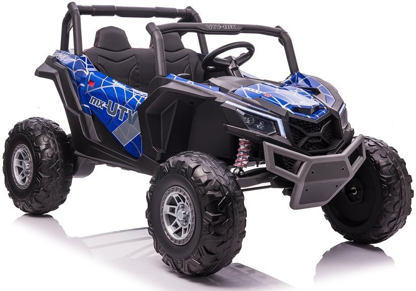 HračkyZaDobréKačky Elektrická čtyřkolka Buggy UTV-MX lakovaná modrá