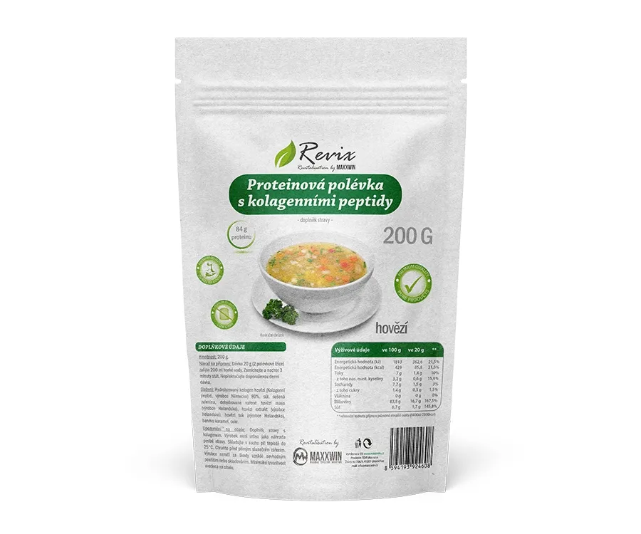 REVIX PROTEINOVÁ HOVĚZÍ POLÉVKA 200 g