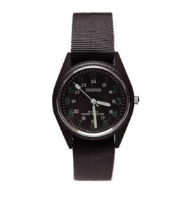 ROTHCO hodinky FIELD voděodolné ČERNÉ