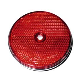 CARBEST Odrazky kulaté červené 2 ks