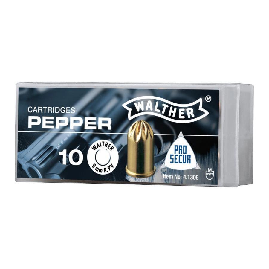 Náboj plynový revolverový cal.9 mm PEPPER 10 ks WALTHER