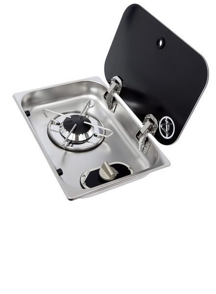 Vestavný plynový vařič Carbest s 1 hořákem