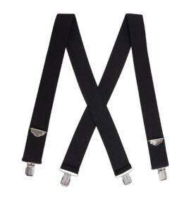 ROTHCO kšandy US kalhotové X s klipsny ČERNÉ