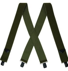 ROTHCO kšandy US kalhotové X s klipsny ZELENÉ