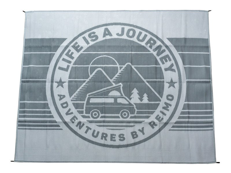 REIMO TENT Koberec k markýze "Život je cesta" - 250 x 290 cm