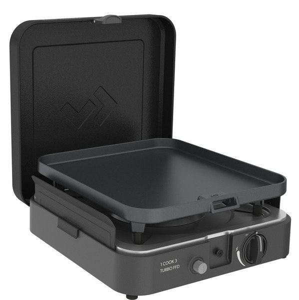 Plynový vařič Cadac 1 COOK TURBO FFD s grilovací deskou - 30 mbar