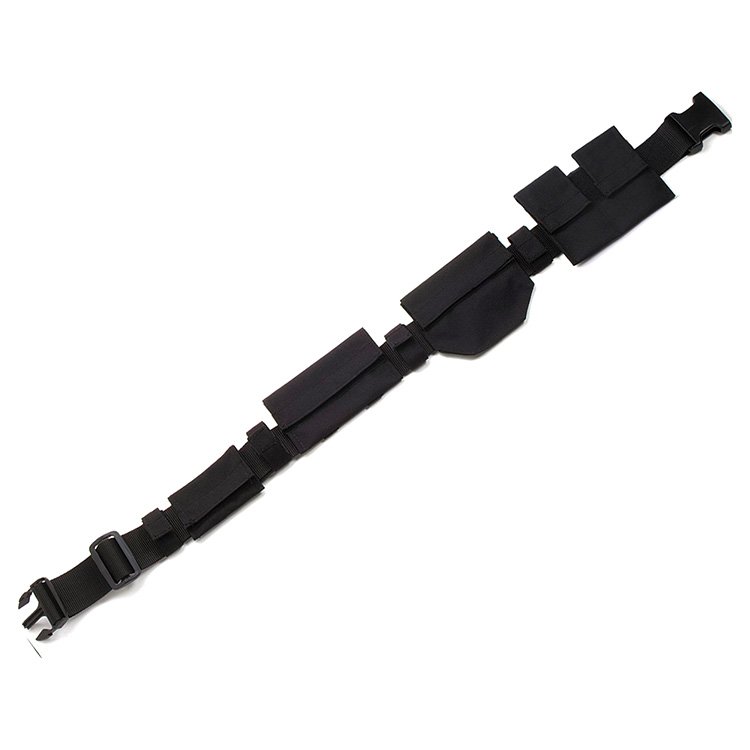 ROTHCO opasek s kapsami SWAT DELUXE nylon ČERNÝ