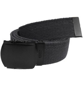 ROTHCO opasek s černou přezkou ČERNÝ vel.110