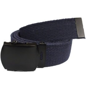 ROTHCO opasek s černou přezkou MODRÝ vel.110