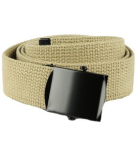 ROTHCO opasek s černou přezkou KHAKI vel.135