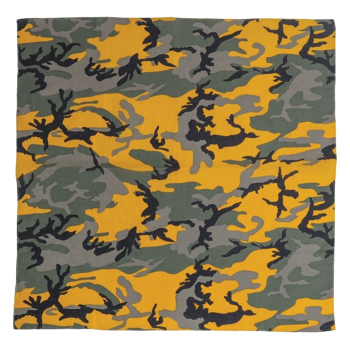 ROTHCO šátek 68 x 68 cm JUMBO URBAN CAMO YELLOW