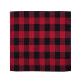 ROTHCO šátek JUMBO kostkovaný PLAID velký ČERVENO-ČERNÝ