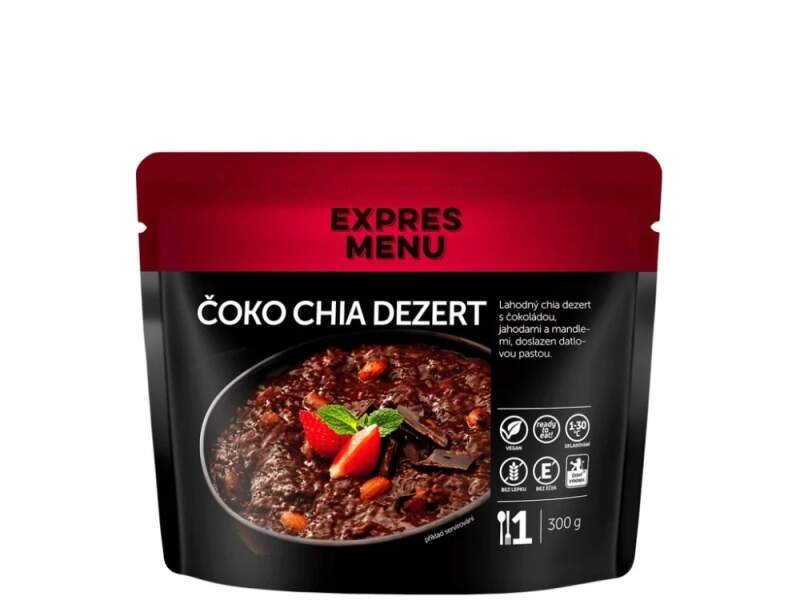 EXPRES MENU Čoko chia dezert (1 porce 300g)