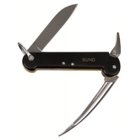 FOX Outdoor nůž zavírací BW MARINE/MECHANIK s bodcem ČERNÝ repro