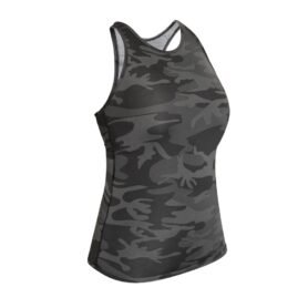 Tílko dámské WORKOUT BLACK CAMO vel. XXL