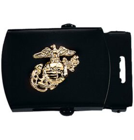 ROTHCO přezka na pásek s USMC symbolem ČERNÁ