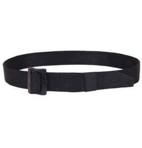 Opasek BDU DELUXE s plastovou přezkou ČERNÝ vel. L