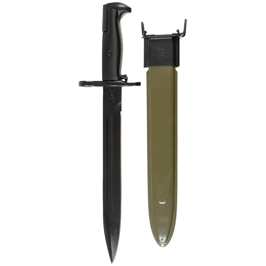 Bajonet US M1 (na Garand) s pouzdrem replika MFH