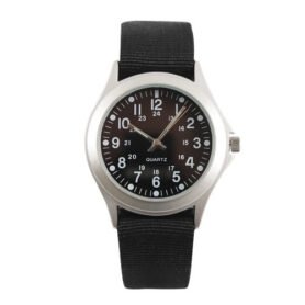 ROTHCO hodinky MILITARY QUARTZ ČERNÉ