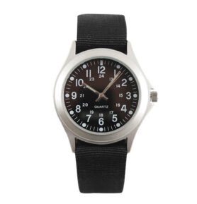 ROTHCO hodinky MILITARY QUARTZ ČERNÉ