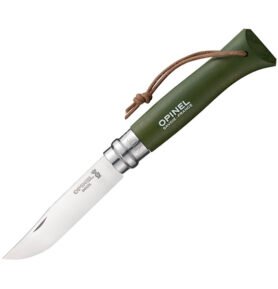 Nůž OPINEL VRI INOX No.08 KHAKI / ZELENÁ