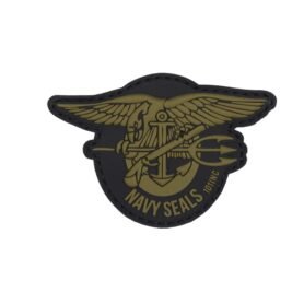 101INC nášivka 3D plastová NAVY SEALS ZELENÁ
