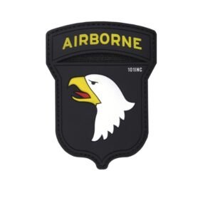 101INC nášivka 3D plastová AIRBORNE 101 barevná