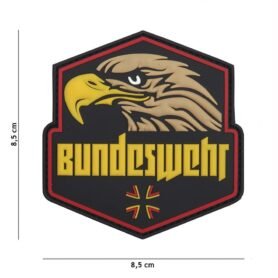 101INC nášivka BUNDESWEHR plastová velcro BAREVNÁ