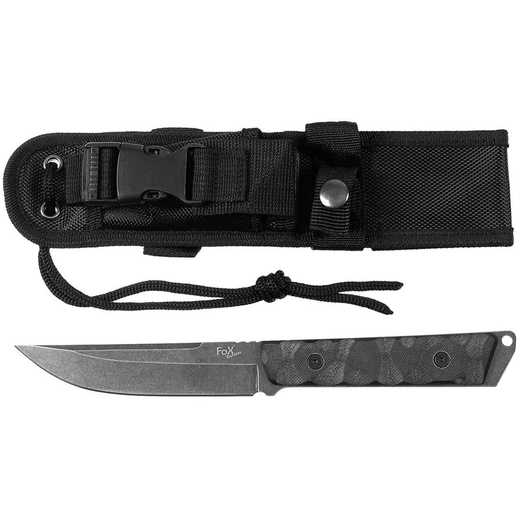 FOX Outdoor nůž s pevnou čepelí FIGHTER G10 včetně pouzdra