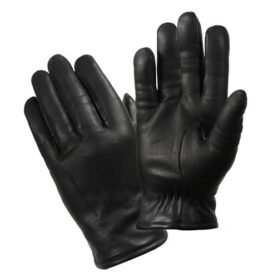 Rukavice kožené POLICE THERMOBLOCK ČERNÉ vel. XXL