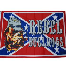 Vlajka REBEL BULLDOG