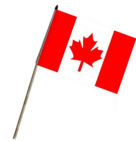 FOSTEX vlajka na tyčce KANADA