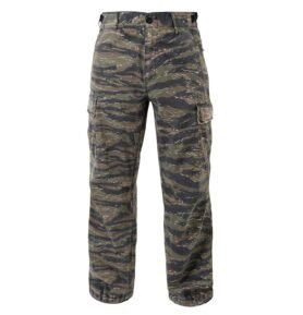 Kalhoty VINTAGE VIETNAM ERA TIGER STRIPE CAMO vel. M