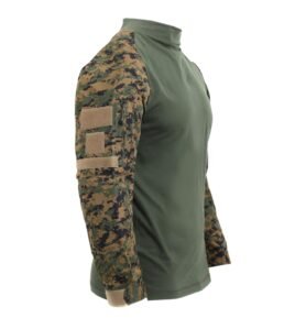 Košile taktická AIRSOFT COMBAT DIGITAL WOODLAND vel. L