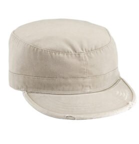 --Čepice VINTAGE FATIGUE ŠEDÁ vel. XS