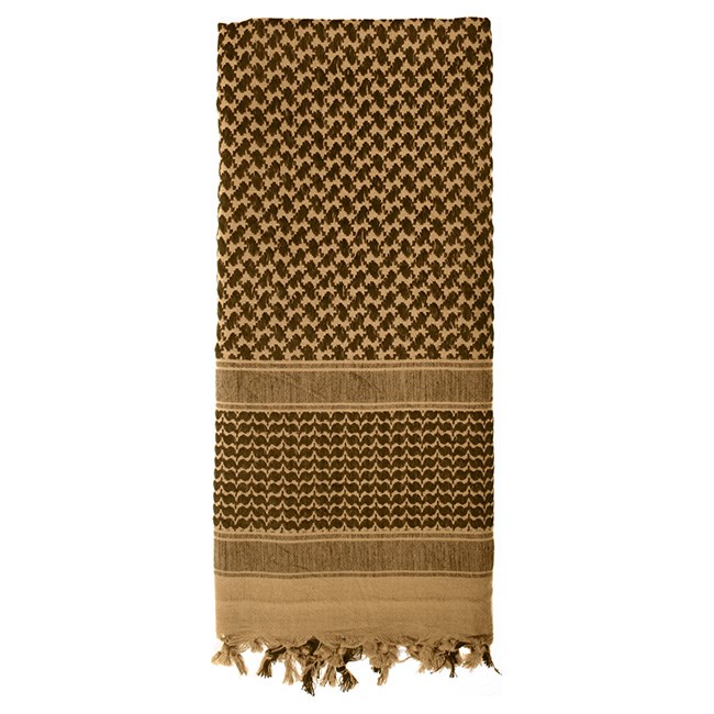 ROTHCO šátek SHEMAGH odlehčený COYOTE 105 x 105 cm