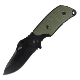 FOX Outdoor nůž zavírací ZELENO ČERNÝ