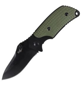 FOX Outdoor nůž zavírací ZELENO ČERNÝ