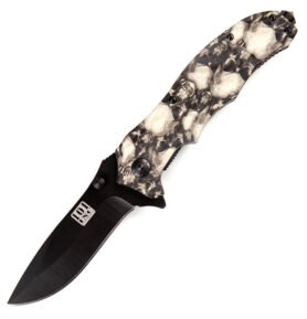 101INC nůž LEBKY s klipem černá čepel