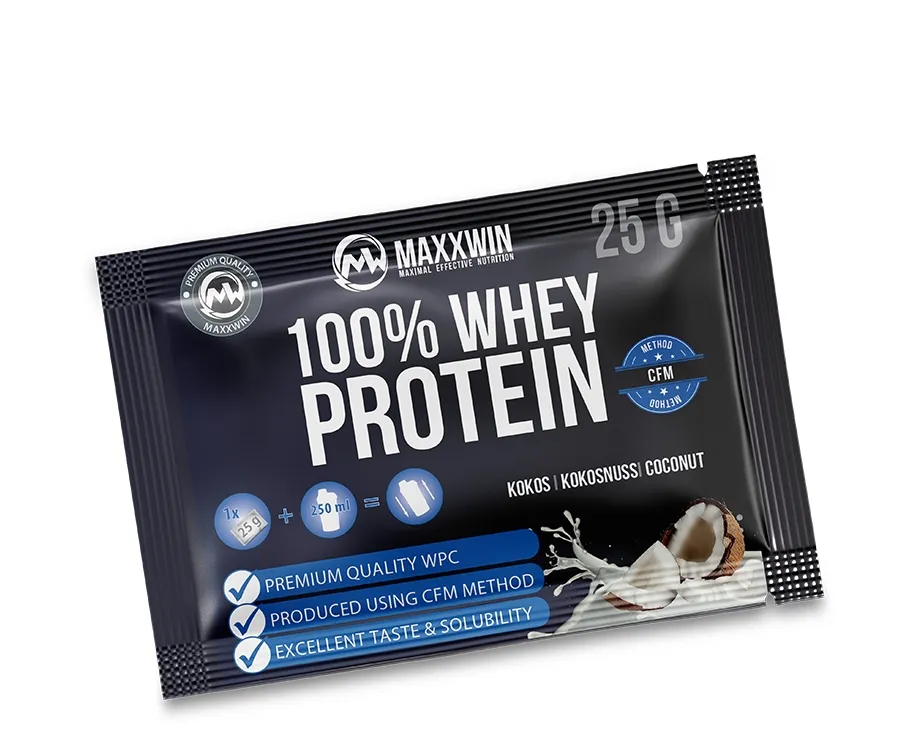 MAXXWIN PROTEIN 100% WHEY 80 kokos 25 g